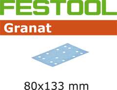 Шлифовальные полоски 80х133 мм Granat
